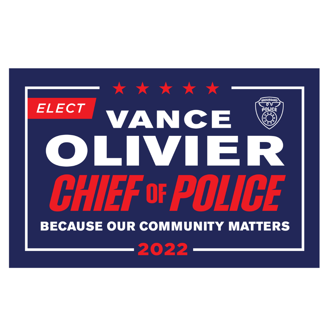 Broussard Chief of Police Vance Olivier